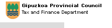 Gipuzkoa Provincial Council - Taxation and Finance Department